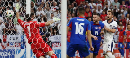 EURO 2024 - optimi de finală: Anglia - Slovacia 2-1 după prelungiri